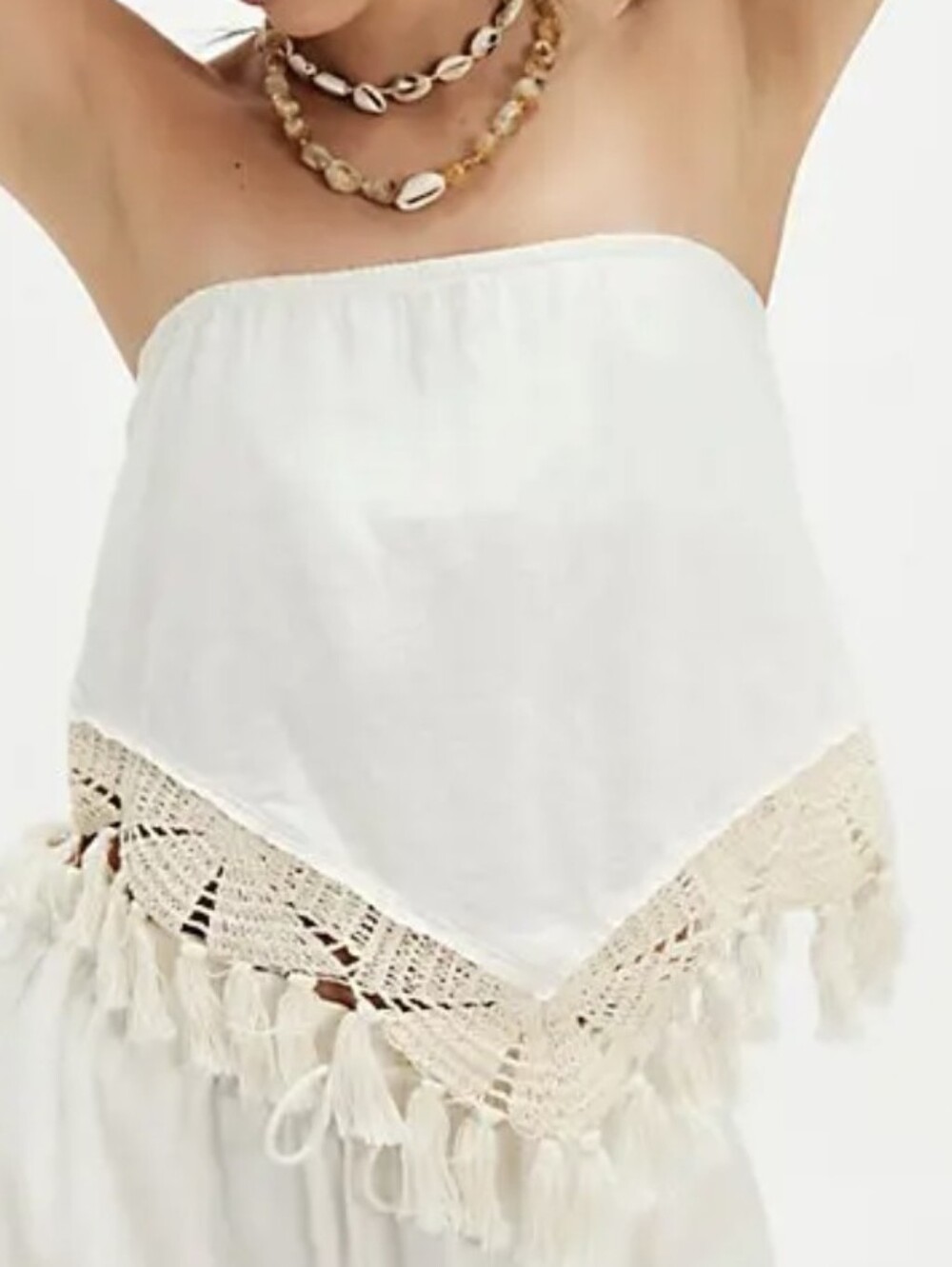 Free People Caden Tube Top | Clean Ivory - NWOT